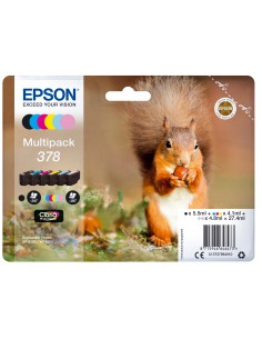 Squirrel Multipack 6-colours 378 Claria Photo HD Ink