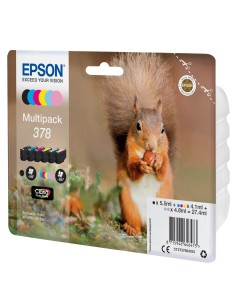 Squirrel Multipack 6-colours 378 Claria Photo HD Ink 2