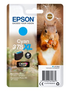 Squirrel Singlepack Cyan 378XL Claria Photo HD Ink