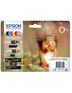 Squirrel Multipack 6-colours 378XL / 478XL Claria Photo HD Ink 2