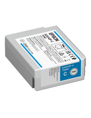 SJIC42P-C cartucho de tinta 1 pieza(s) Original Cian