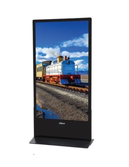 (DHI-LDV75-SAI400L-B3) DAHUA DISPLAY TOTEM 75 4K 2160X3840 / ANDROID 11 / 8MS / 320CD / 4+32GB / 2 X ALTAVOZ  5W / RJ45, USB, TF