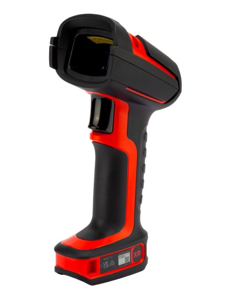 Ultra 2100i Lector de códigos de barras portátil 1D/2D Laser Negro, Rojo