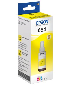 664 Ecotank Yellow ink bottle (70ml) 2