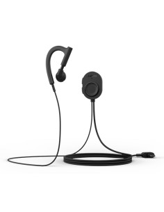 Perform 10 Auriculares Alámbrico gancho de oreja USB Tipo C Negro