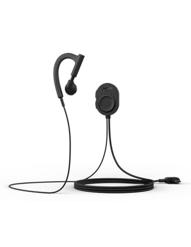 Perform 10 Auriculares Alámbrico gancho de oreja USB Tipo C Negro