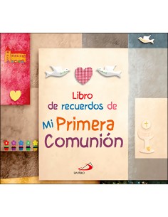 LIBRO DE RECUERDOS DE MI PRIMERA COMUNION