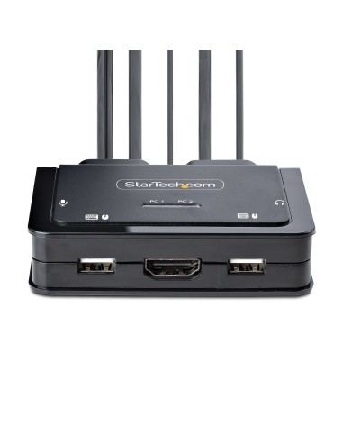 C2-H46-UAC-CBL-KVM interruptor KVM Negro