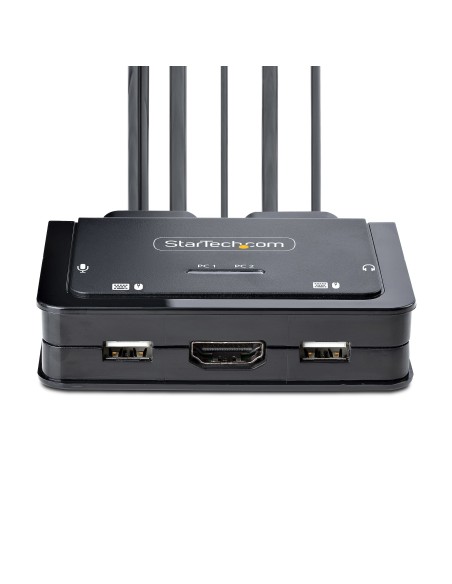 C2-H46-UAC-CBL-KVM interruptor KVM Negro