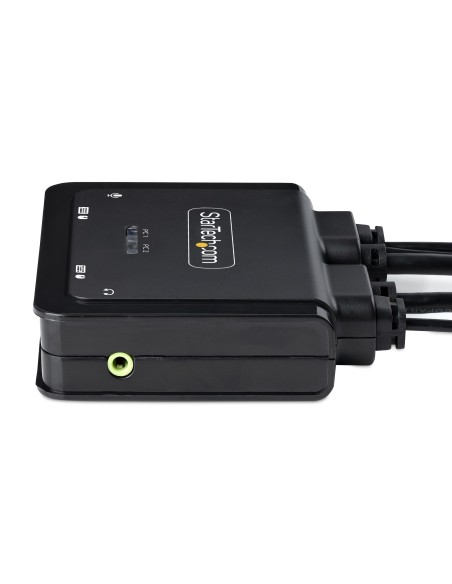 C2-H46-UAC-CBL-KVM interruptor KVM Negro