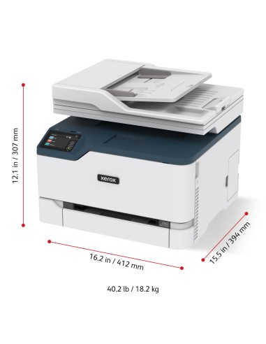 C235 A4 22 ppm Inalámbrica Copia/impresión/escaneado/fax PS3 PCL5e/6 ADF 2 bandejas Total 251 hojas
