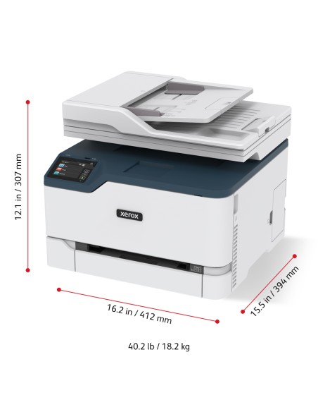 C235 A4 22 ppm Inalámbrica Copia/impresión/escaneado/fax PS3 PCL5e/6 ADF 2 bandejas Total 251 hojas