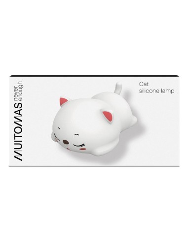 SILLAMPCATC lámpara de mesa 1,5 W Blanco, Rojo, Negro