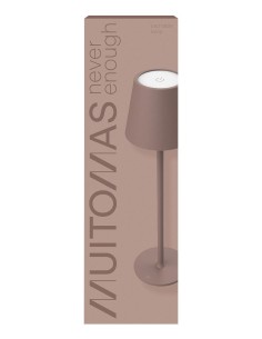 TABLELAMPBR lámpara de mesa LED Marrón