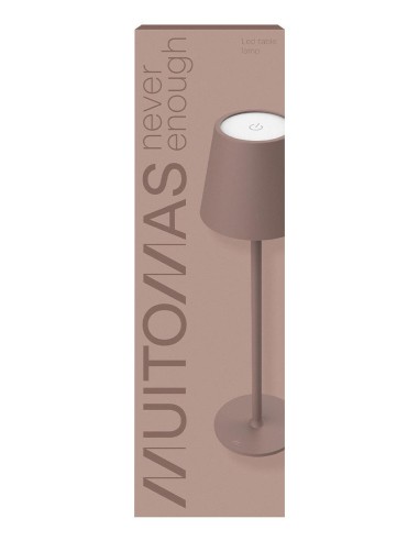 TABLELAMPBR lámpara de mesa LED Marrón