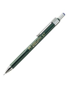 C 10 PORTAMINAS FABER TK FINE 07MM VERDE