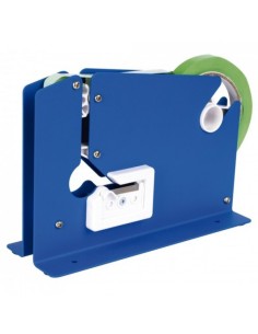 Maquina cierra bolsas de plastico apli metalica azul