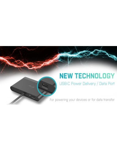 USB C HDMI Travel Adapter PD/Data