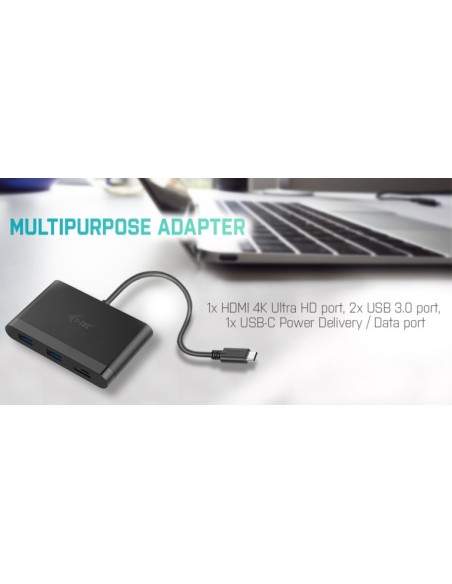 USB C HDMI Travel Adapter PD/Data