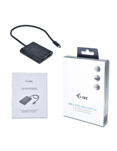 USB-C 3.1 Dual 4K HDMI Video Adapter