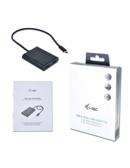 USB-C 3.1 Dual 4K HDMI Video Adapter