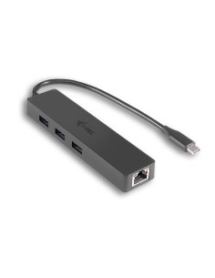Advance USB-C Slim Passive HUB 3 Port + Gigabit Ethernet Adapter
