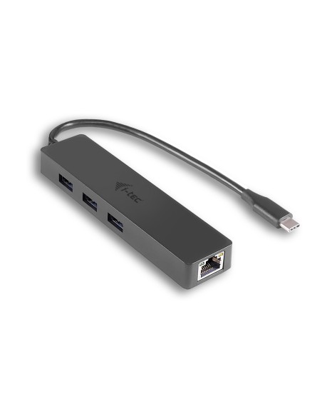 Advance USB-C Slim Passive HUB 3 Port + Gigabit Ethernet Adapter