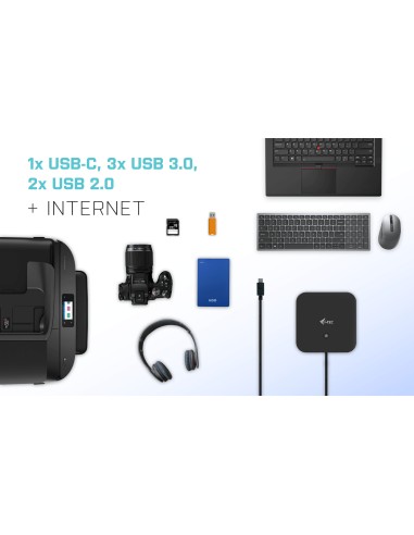 USB-C HDMI DP Docking Station with Power Delivery 100 W