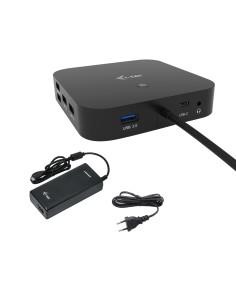 USB-C HDMI DP Docking Station with Power Delivery 100 W + Universal Charger 100 W