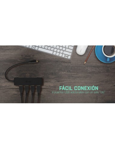 Advance USB-C Slim Passive HUB 4 Port