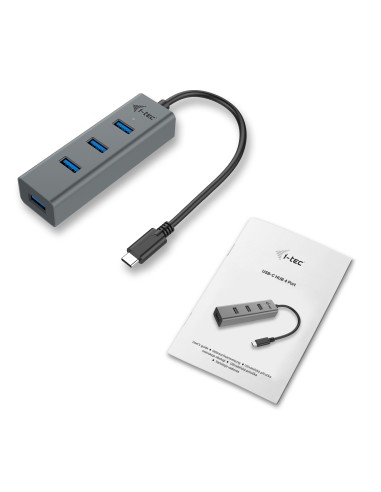 Metal USB-C HUB 4 Port