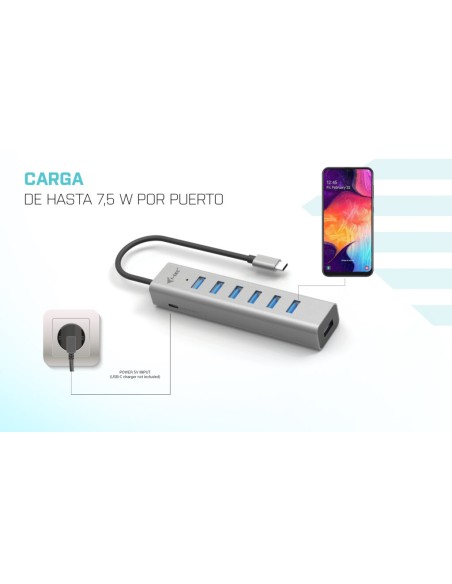 USB-C Charging Metal HUB 7 Port