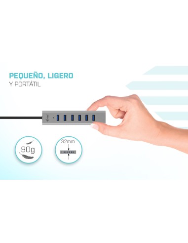 USB-C Charging Metal HUB 7 Port