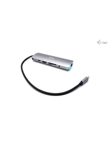 Metal USB-C Nano Docking Station 4K HDMI LAN + Power Delivery 100 W