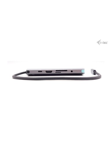 Metal USB-C Nano Docking Station 4K HDMI LAN + Power Delivery 100 W