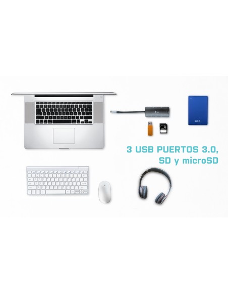 Metal USB-C Nano Dock 4K HDMI + Power Delivery 100 W