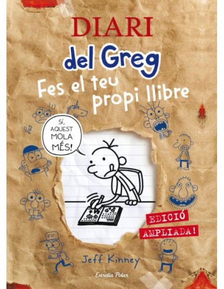Diari del Greg Fes el teu propi llibre Edicio ampliada