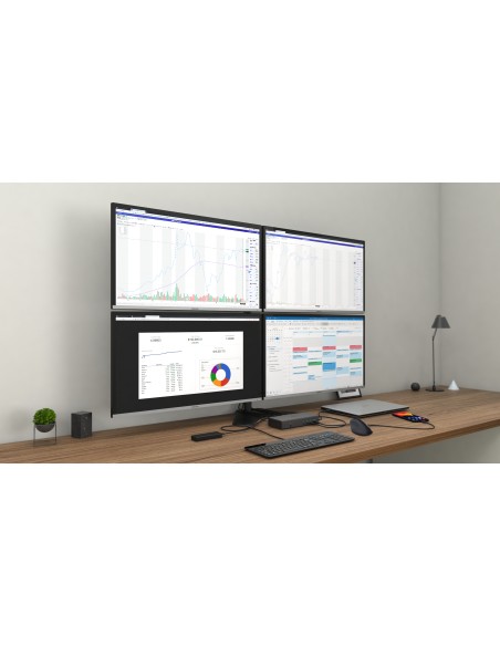 USB-C Quattro Display Docking Station with Power Delivery 85 W