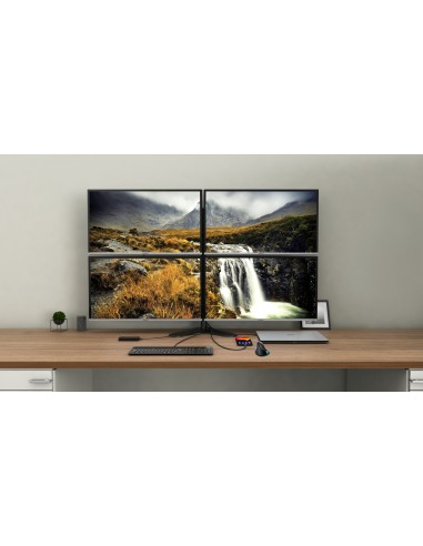 USB-C Quattro Display Docking Station with Power Delivery 85 W