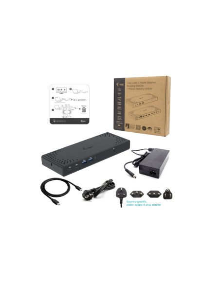 USB-C Triple Display Docking Station Gen 2 + Power Delivery 100W