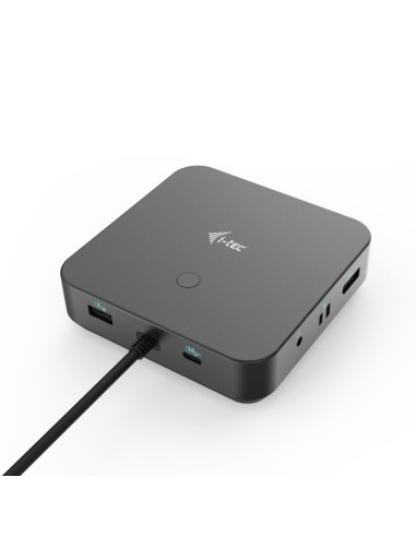 USB-C HDMI Dual DP Docking Station with Power Delivery 100 W