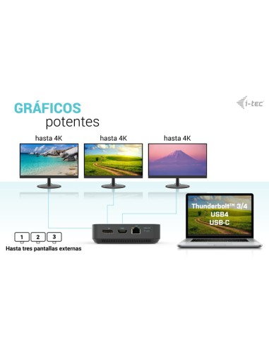 USB-C HDMI Dual DP Docking Station with Power Delivery 100 W