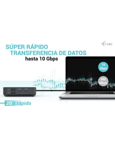 USB-C HDMI Dual DP Docking Station with Power Delivery 100 W