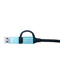 USB-C Cable to USB-C with Integrated USB 3.0 Adapter 2
