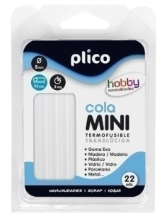 COLA TERMOFUSIBLE BARRA PLICO blister 22