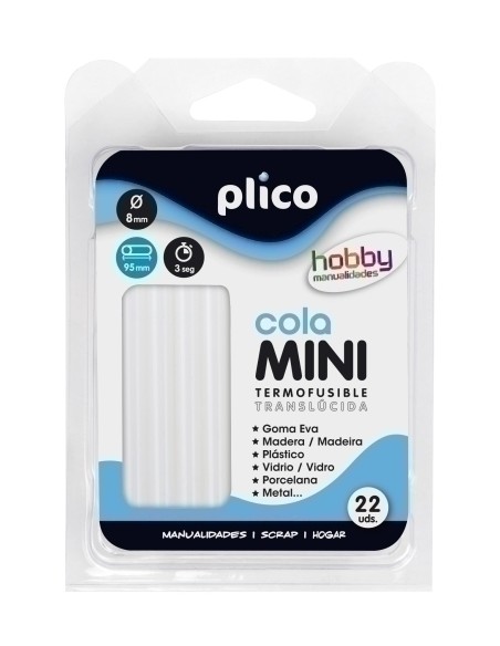 COLA TERMOFUSIBLE BARRA PLICO blister 22