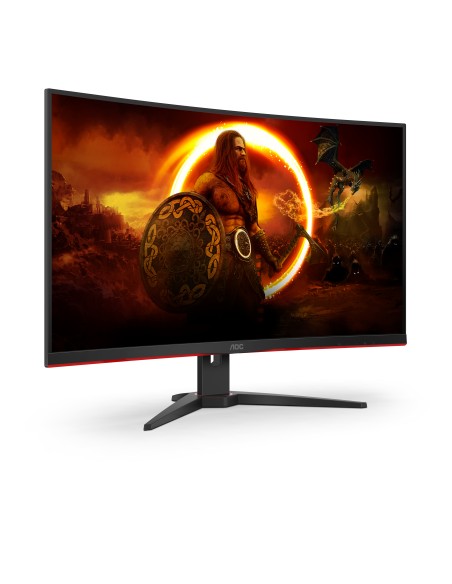 G2 C32G2ZE/BK pantalla para PC 80 cm (31.5") 1920 x 1080 Pixeles Full HD LED Negro, Rojo