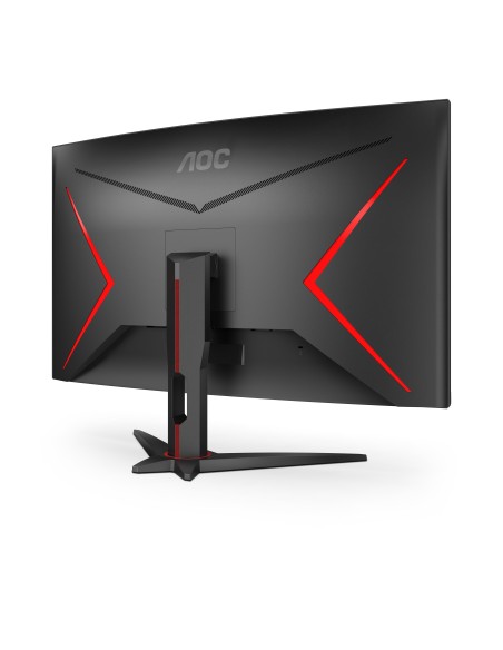 G2 C32G2ZE/BK pantalla para PC 80 cm (31.5") 1920 x 1080 Pixeles Full HD LED Negro, Rojo