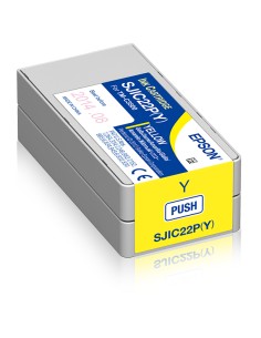 SJIC22P(Y): Ink cartridge for ColorWorks C3500 (yellow)