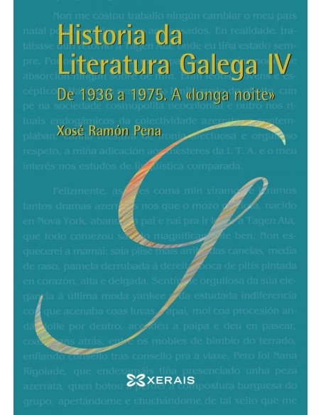 HISTORIA DA LITERATURA GALEGA IV
